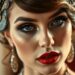 20er Jahre Make-up: Glamouröser Retro-Look 8 20er jahre make up