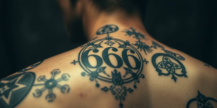 666 tattoo bedeutung