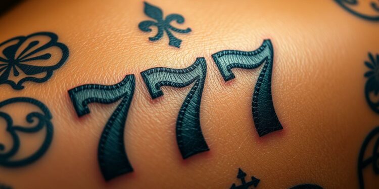 777 tattoo bedeutung