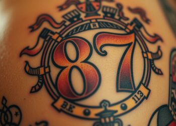 87 tattoo bedeutung
