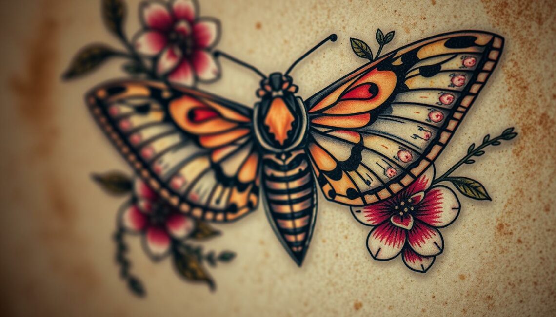Motte Tattoo Bedeutung Symbolik und Ideen