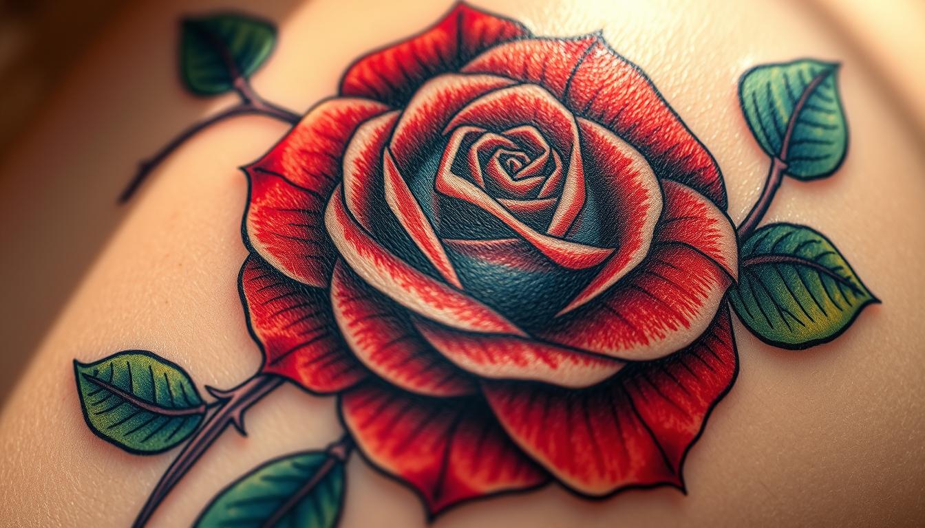 Bedeutung von Rosen Tattoos