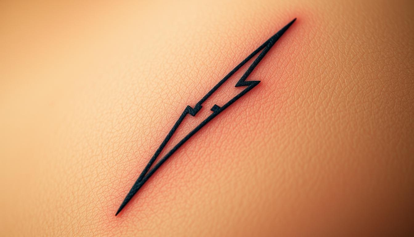 Blitz Tattoo Symbol