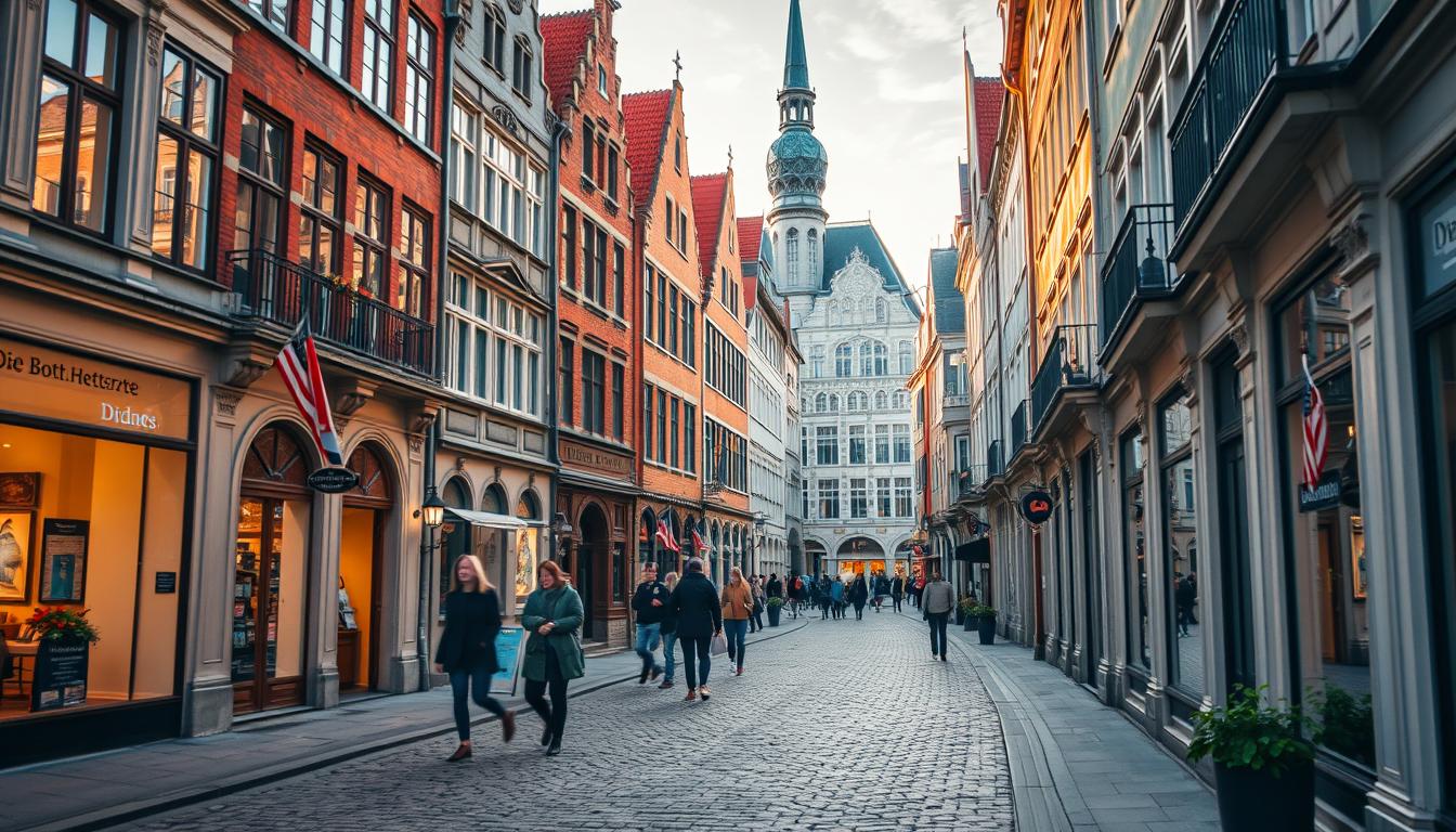 Die Böttcherstraße in Bremen