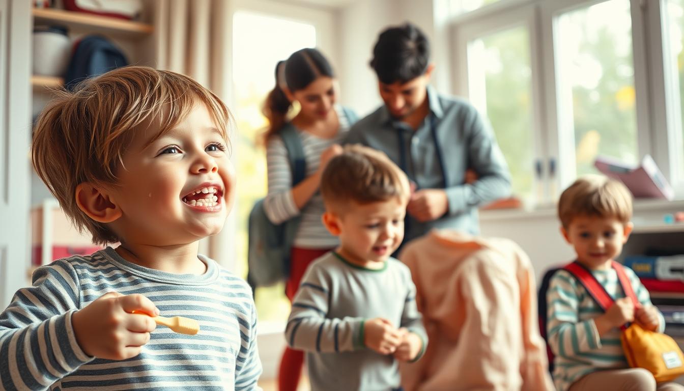 Familienroutine Kinder im Alltag