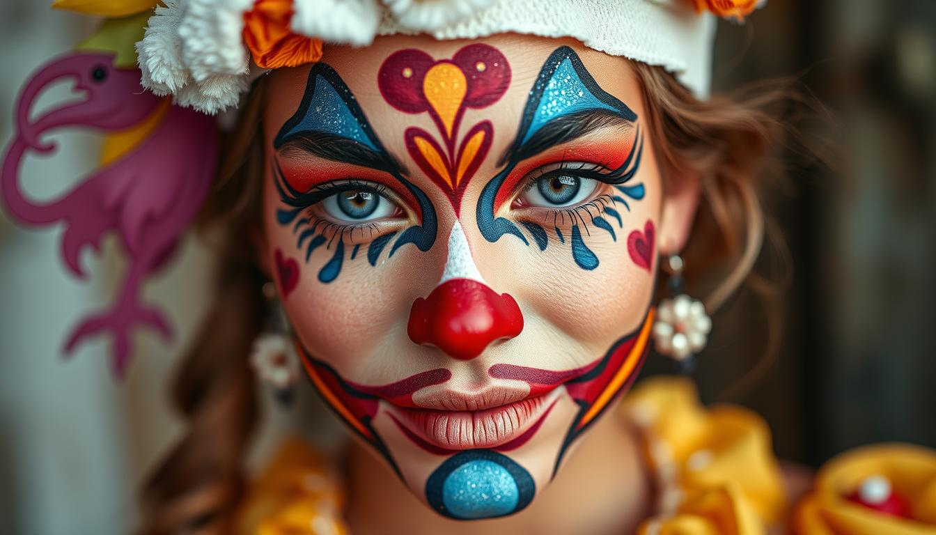 Fasching Make-up Ideen leicht