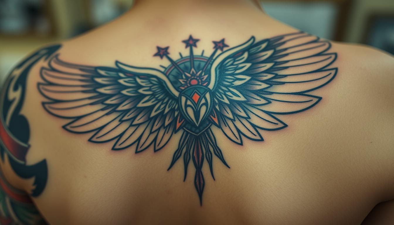 Flügel Tattoo Bedeutung erklärt