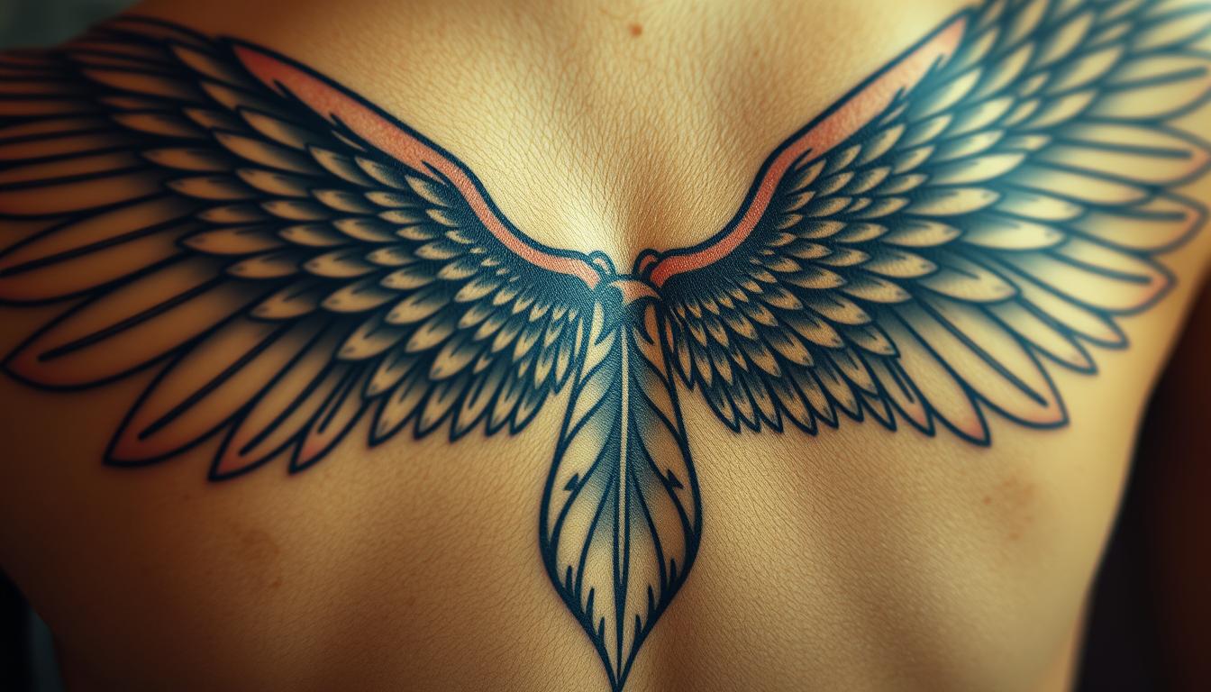 Flügel Tattoo Bedeutung und Herkunft