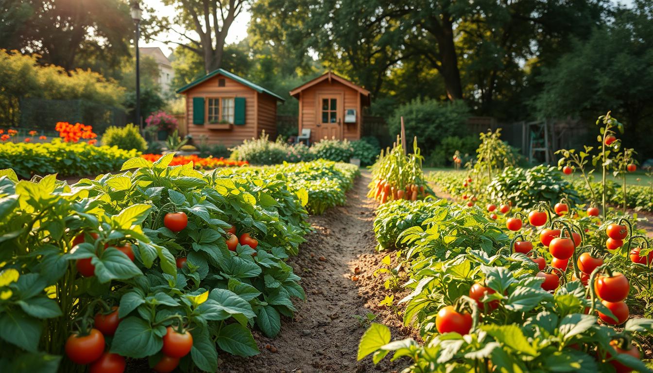 Gemüse im Garten anbauen Planung