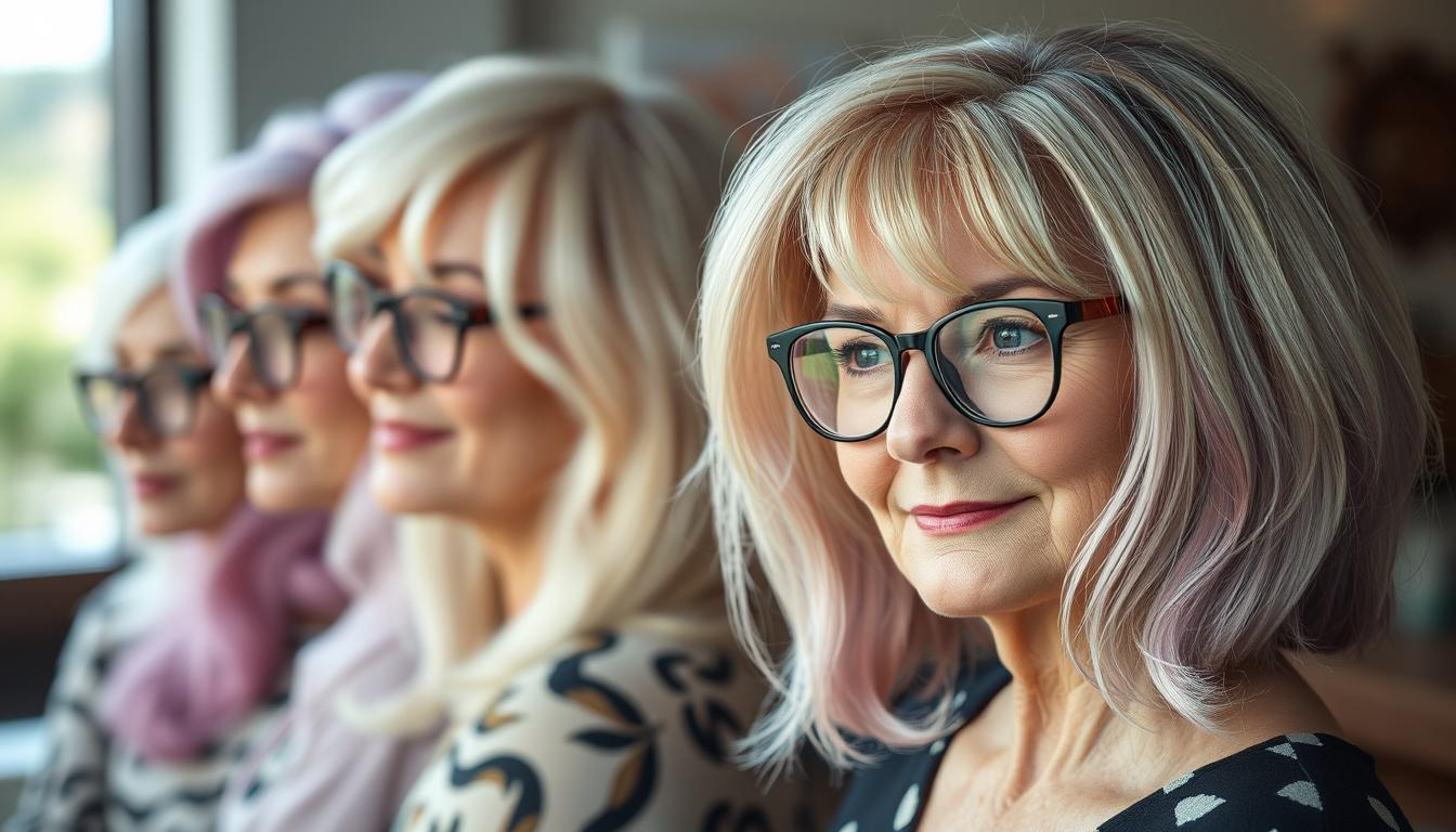 Haarfarben für ältere Damen