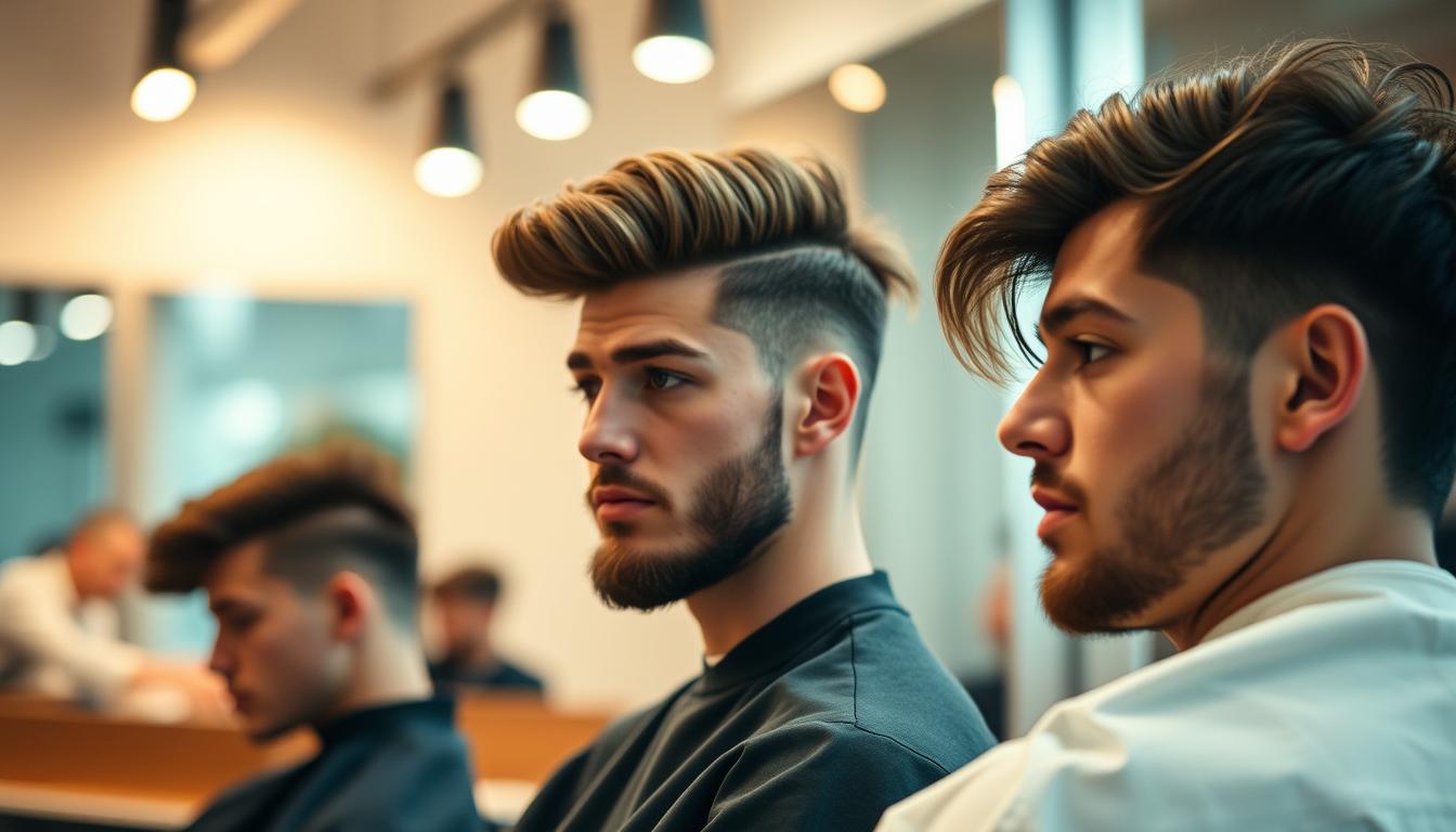 Haarmode für Männer