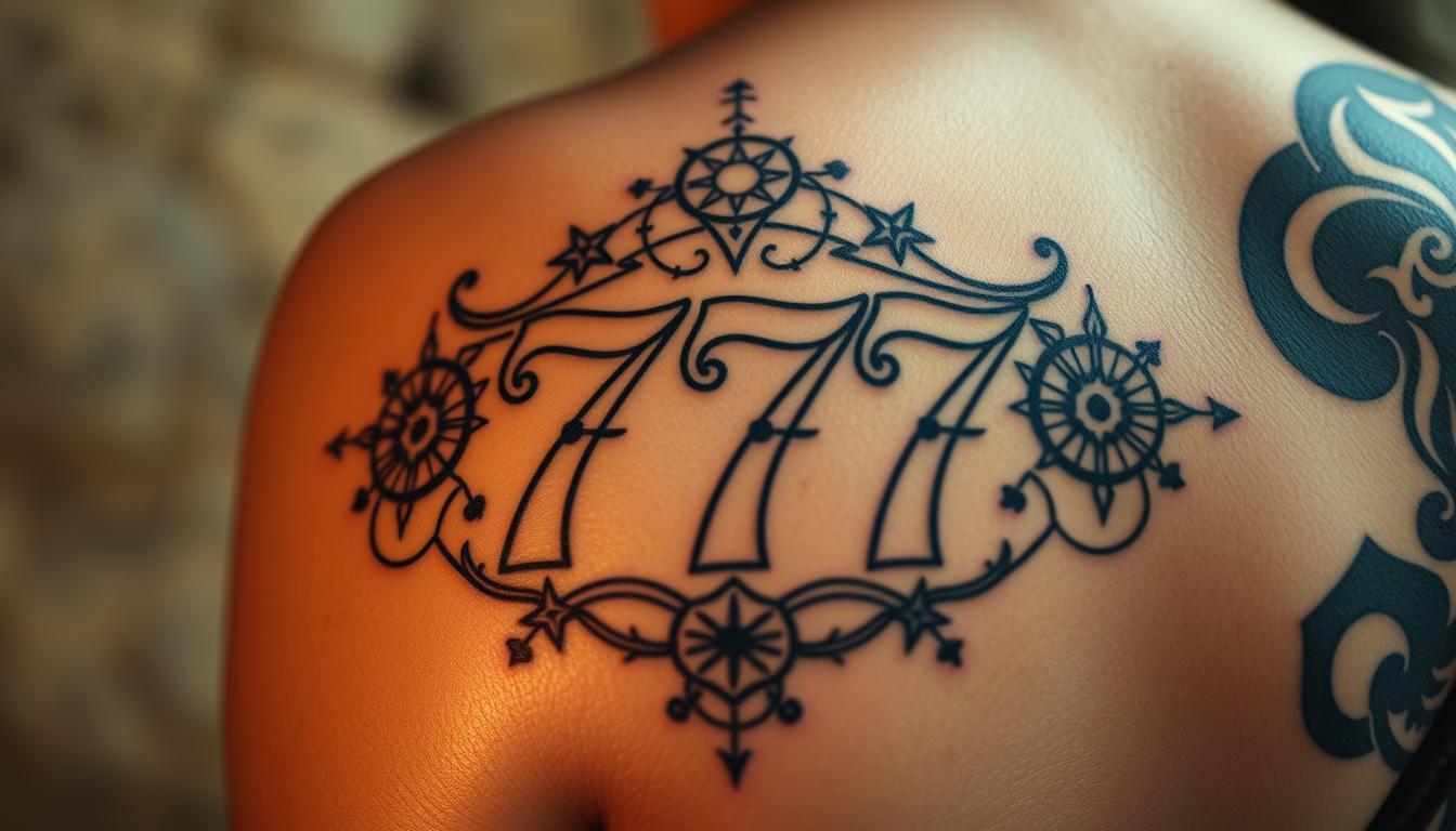 Interpretation von 777 Tattoo