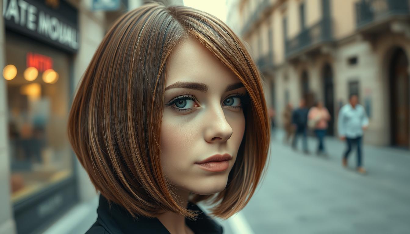 Italian Bob Hairstyle