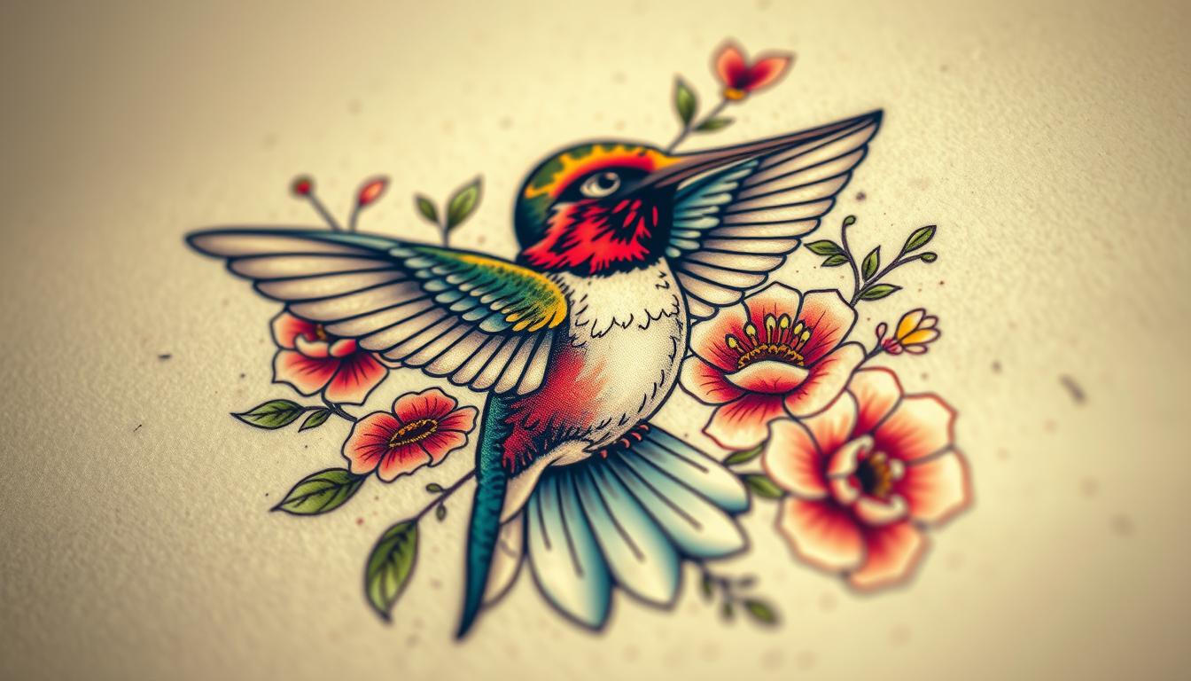 Kolibri Tattoo Motive