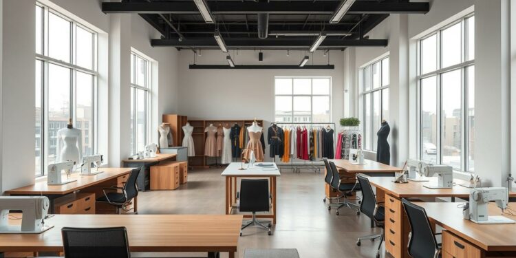 Kreativer Beruf Mode Designstudio