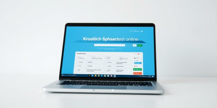 Kroatisch Sprachtest online
