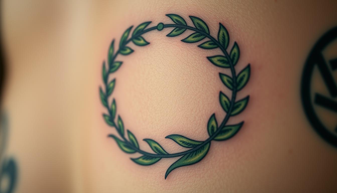 Lorbeerblätter Tattoo Symbolik