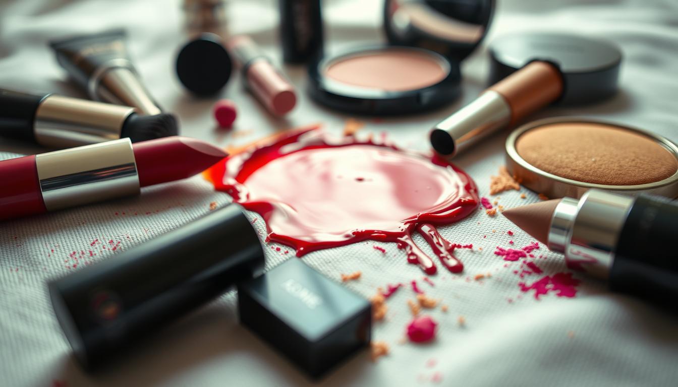 Make-up Flecken entfernen