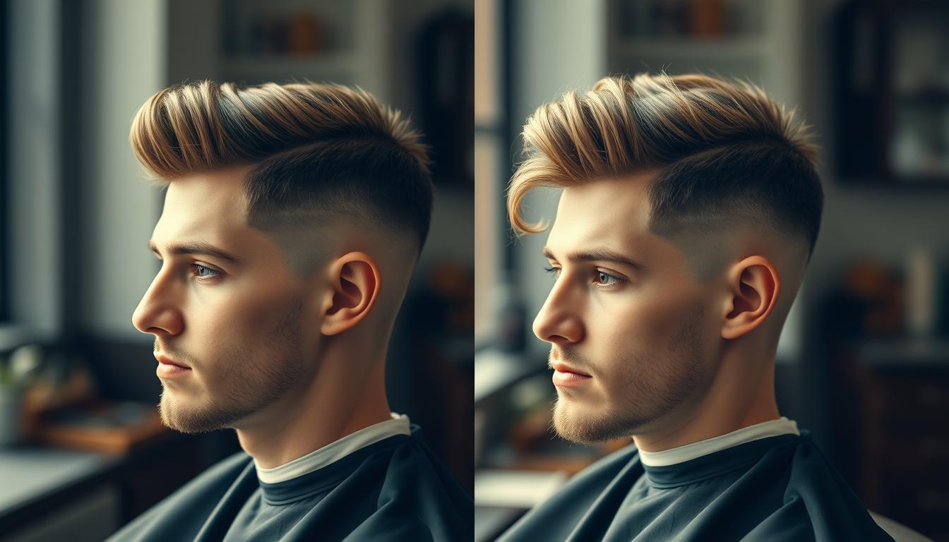 Mid vs. Low Taper Fade