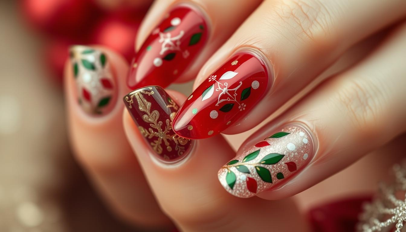 Nageldesign Weihnachten