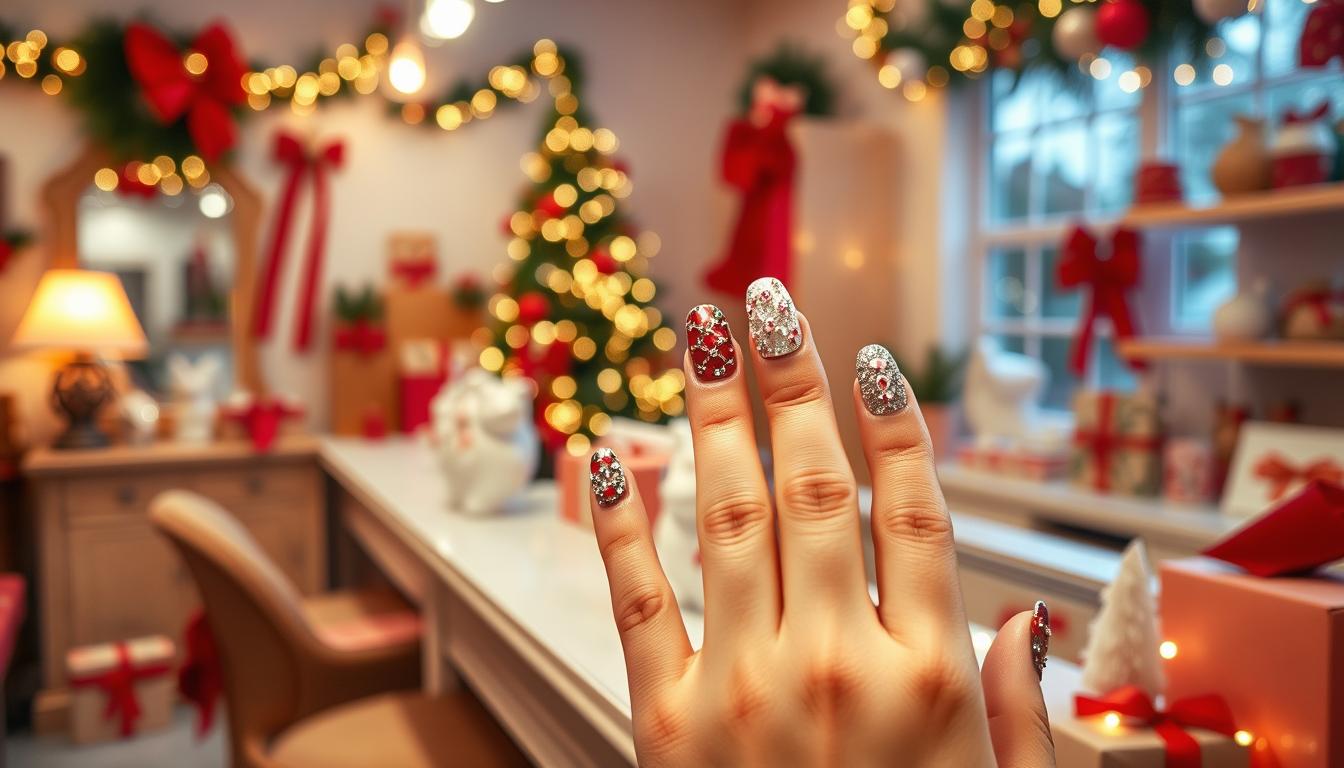 Nagelstudio Weihnachten