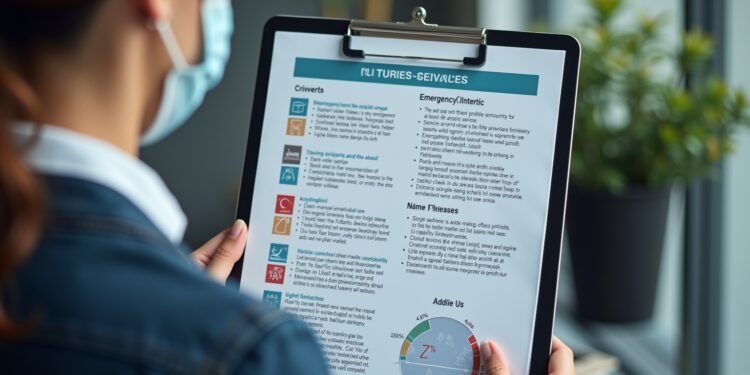 Checkliste für Notfall-Serviceanbieter: Vergleichskriterien