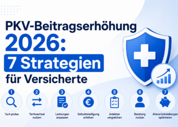 PKV-Beitragserhöhung 2026: 7 Strategien für Versicherte