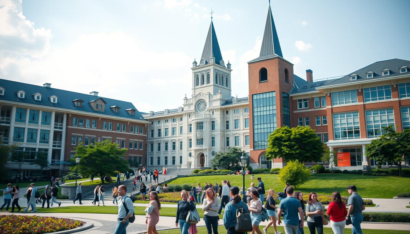 Pluralformen von Campus an Universitäten