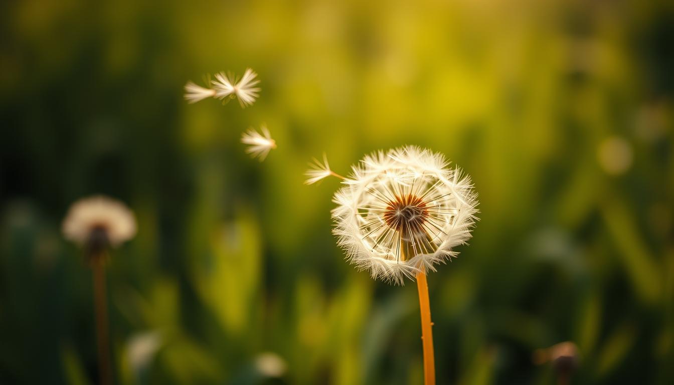 Pusteblume Natur Symbolismus