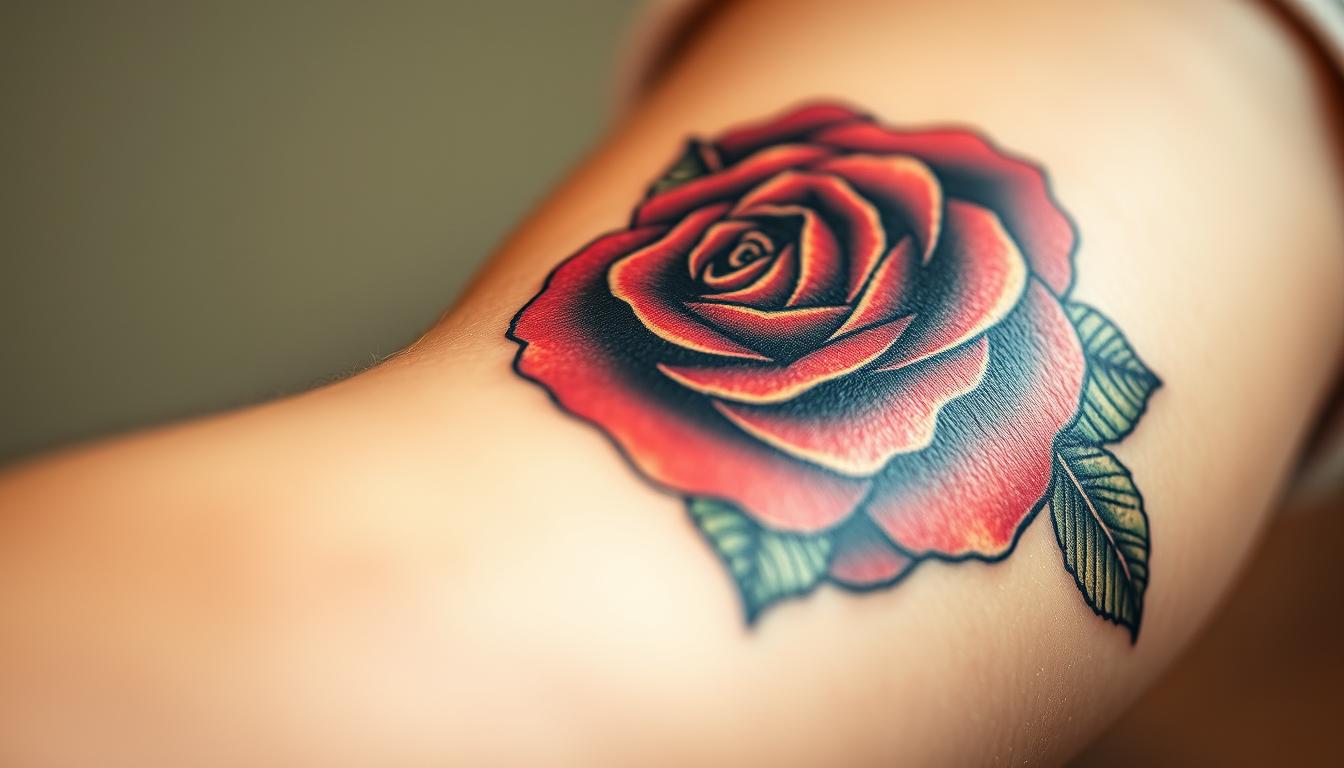 Rose Tattoo Platzierung