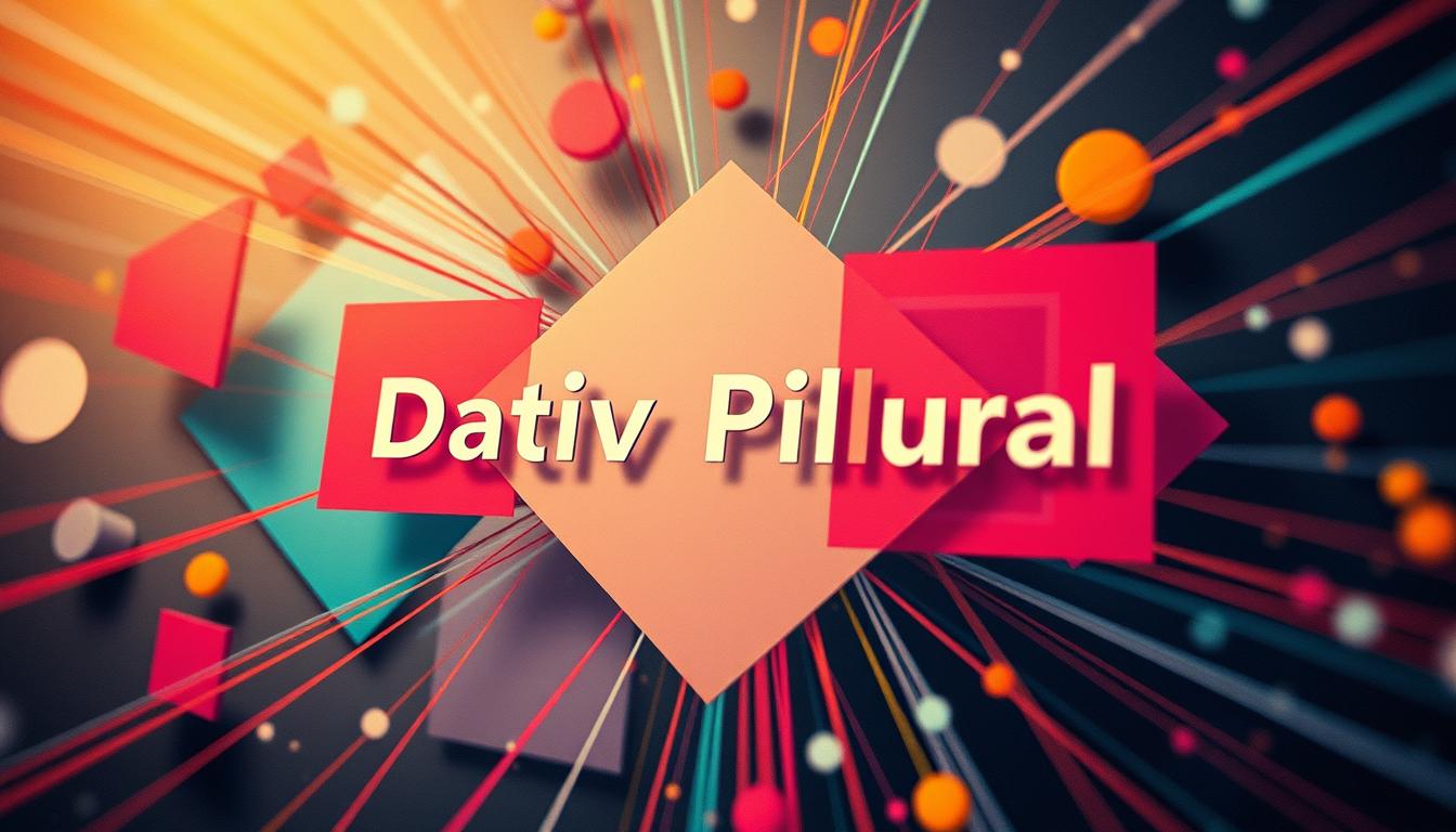 Satzbau Dativ Plural