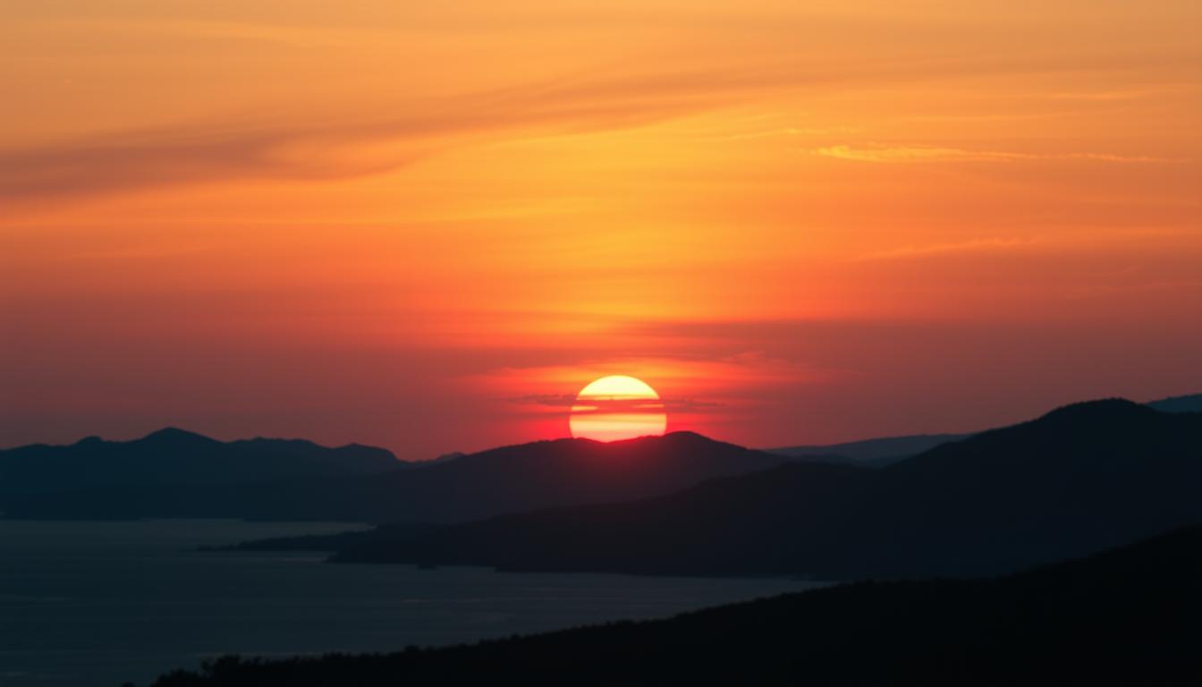 Sonnenaufgang und Sonnenuntergang am 30. September