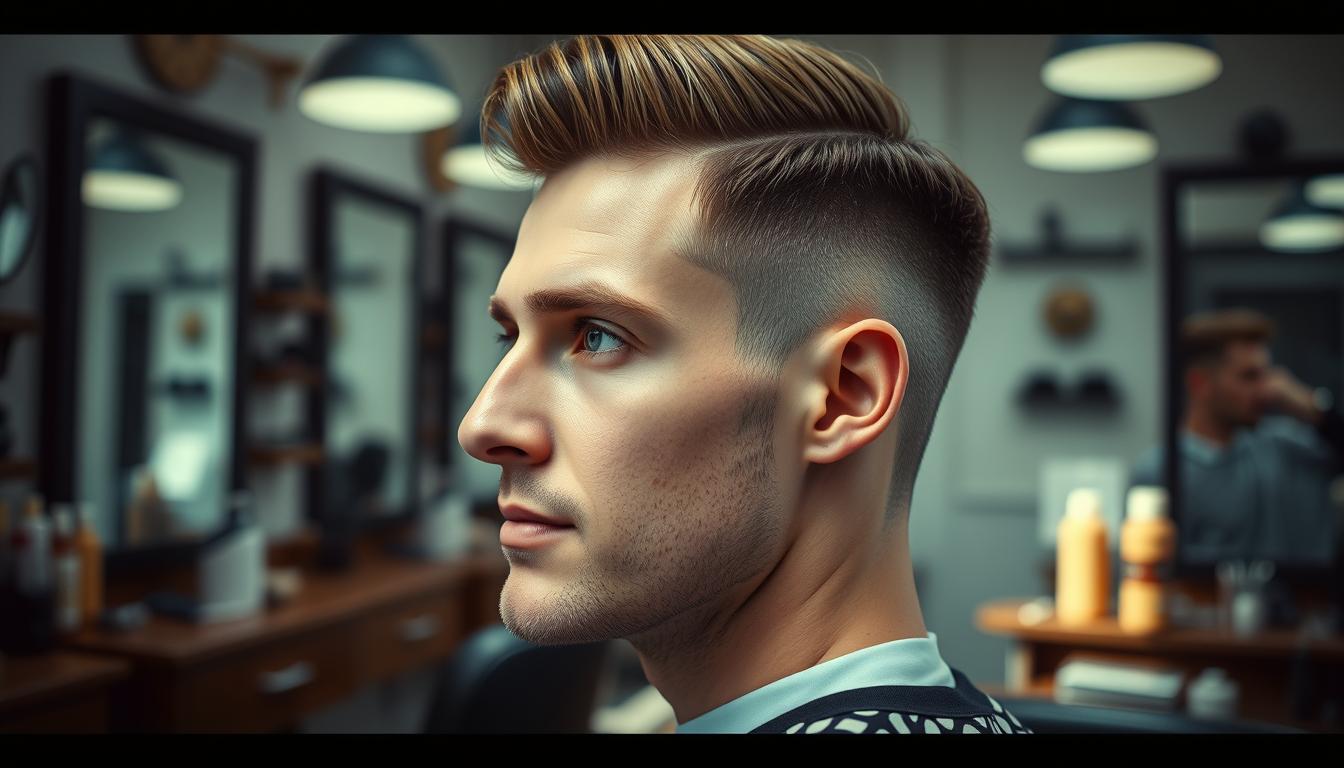 Styling eines Taper Fades