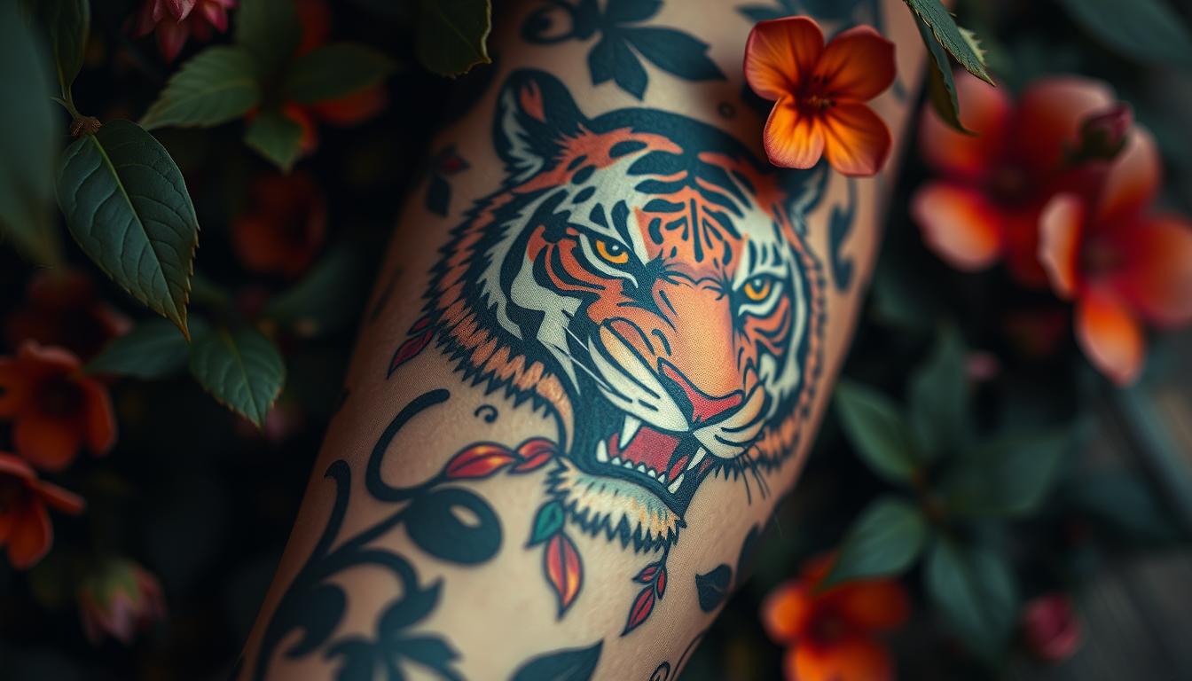 Tiger Tattoos Kunst