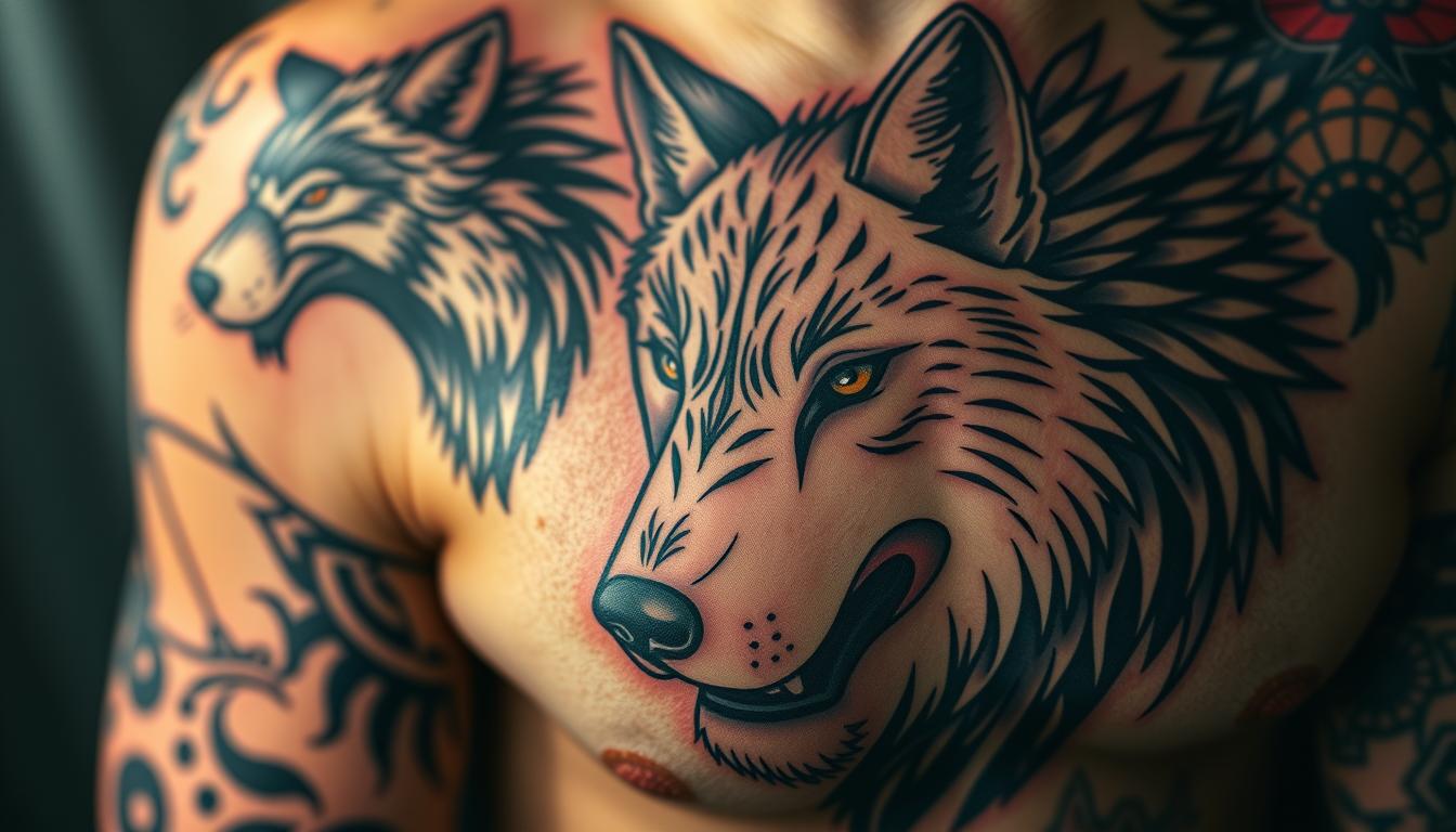 Wolf Tattoo Design Auswahl