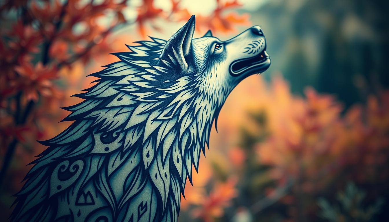 Wolf Tattoo Kultur