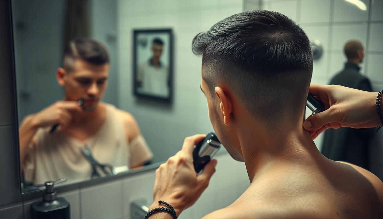 buzz cut selbst schneiden Anleitung