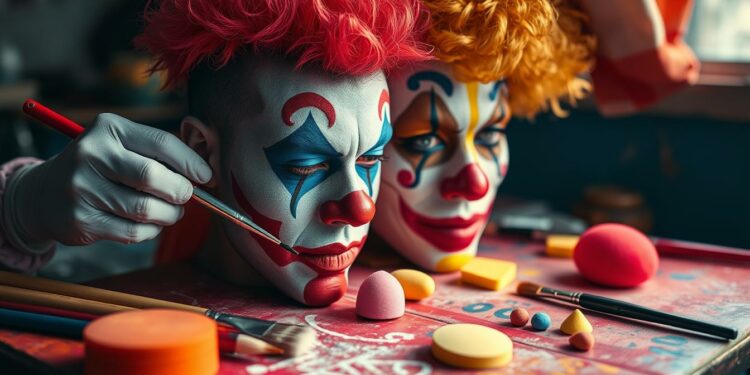 Perfektes Clown Make-up: Tipps und Tricks 1 clown make up