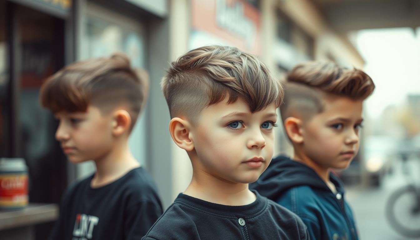 coole Frisuren für Kinderjungen ab 10