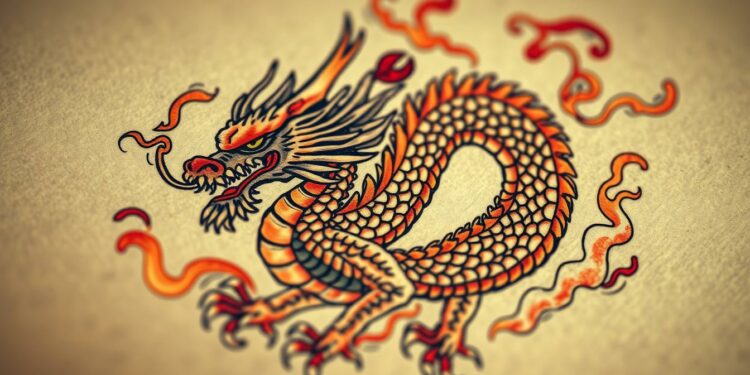 Drachen Tattoo Bedeutung: Symbolik & Ursprung 1 drachen tattoo bedeutung