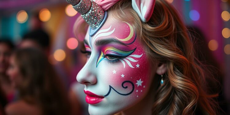 Einhorn schminken: Zauberhafte Looks für Partys 1 einhorn schminken