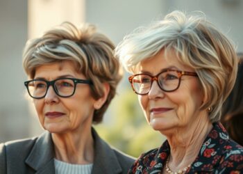 flotte kurzhaarfrisuren ab 60 mit brille