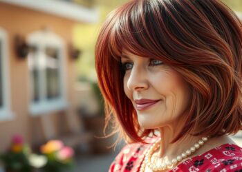 freche bob frisuren gestuft ab 50