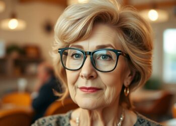 frisuren ab 60 mit brille