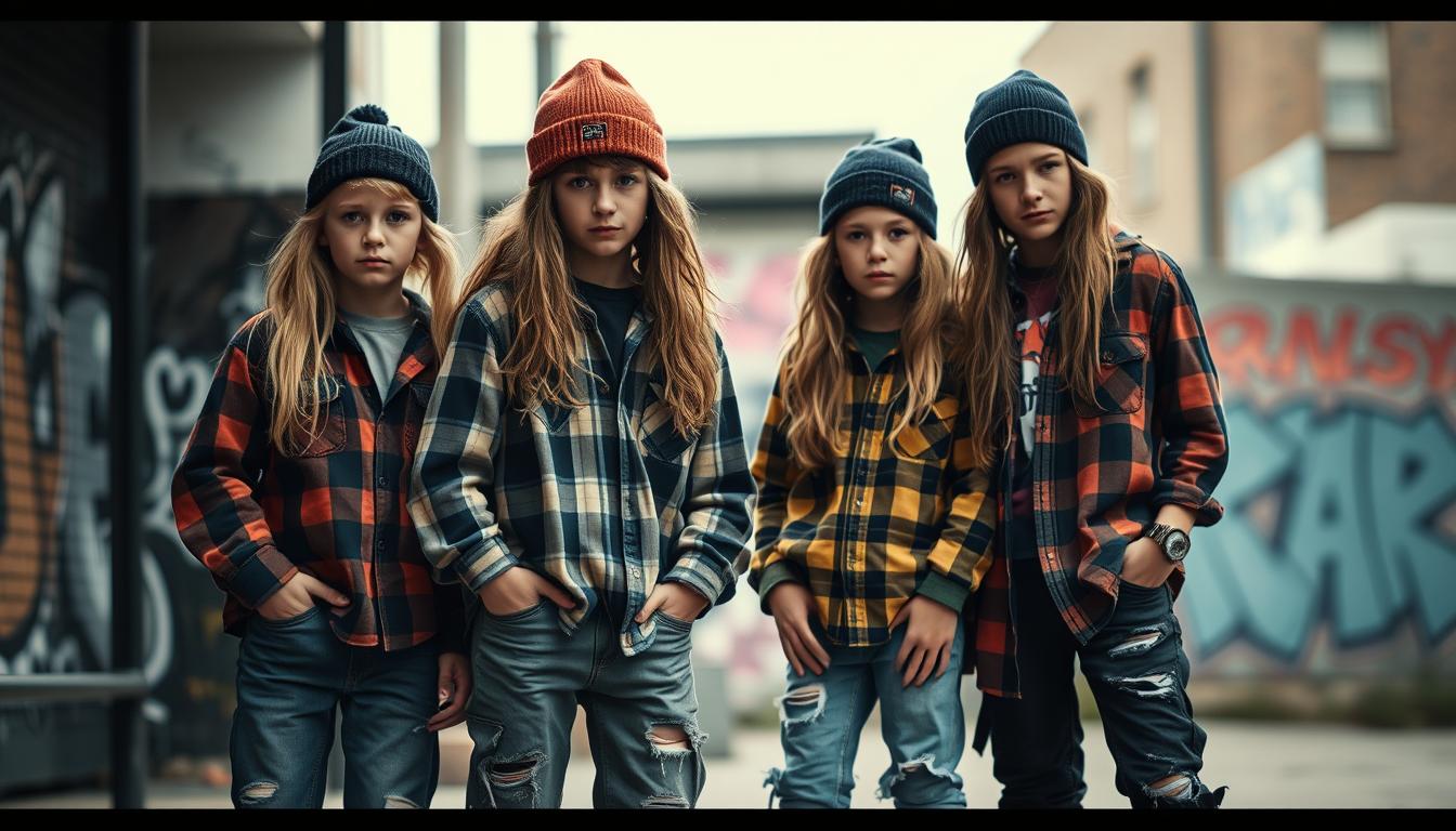 grunge look jungs