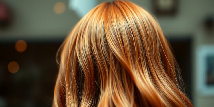 Leuchtende Kupfer Haarfarbe Trends 2025 1 kupfer haarfarbe