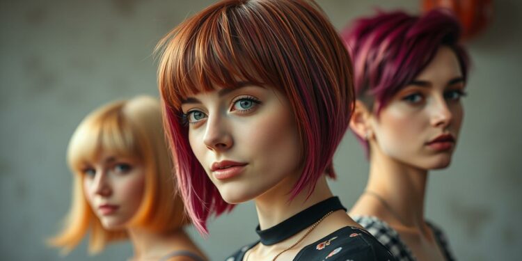 Kurz frech Bob Frisuren: Trend-Looks 2025 1 kurz frech bob frisuren