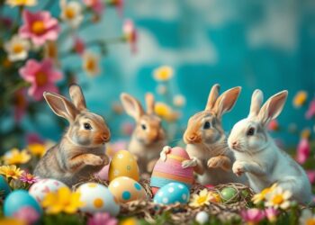 lustige osterhasen bilder