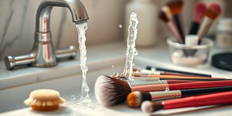 make up pinsel reinigen