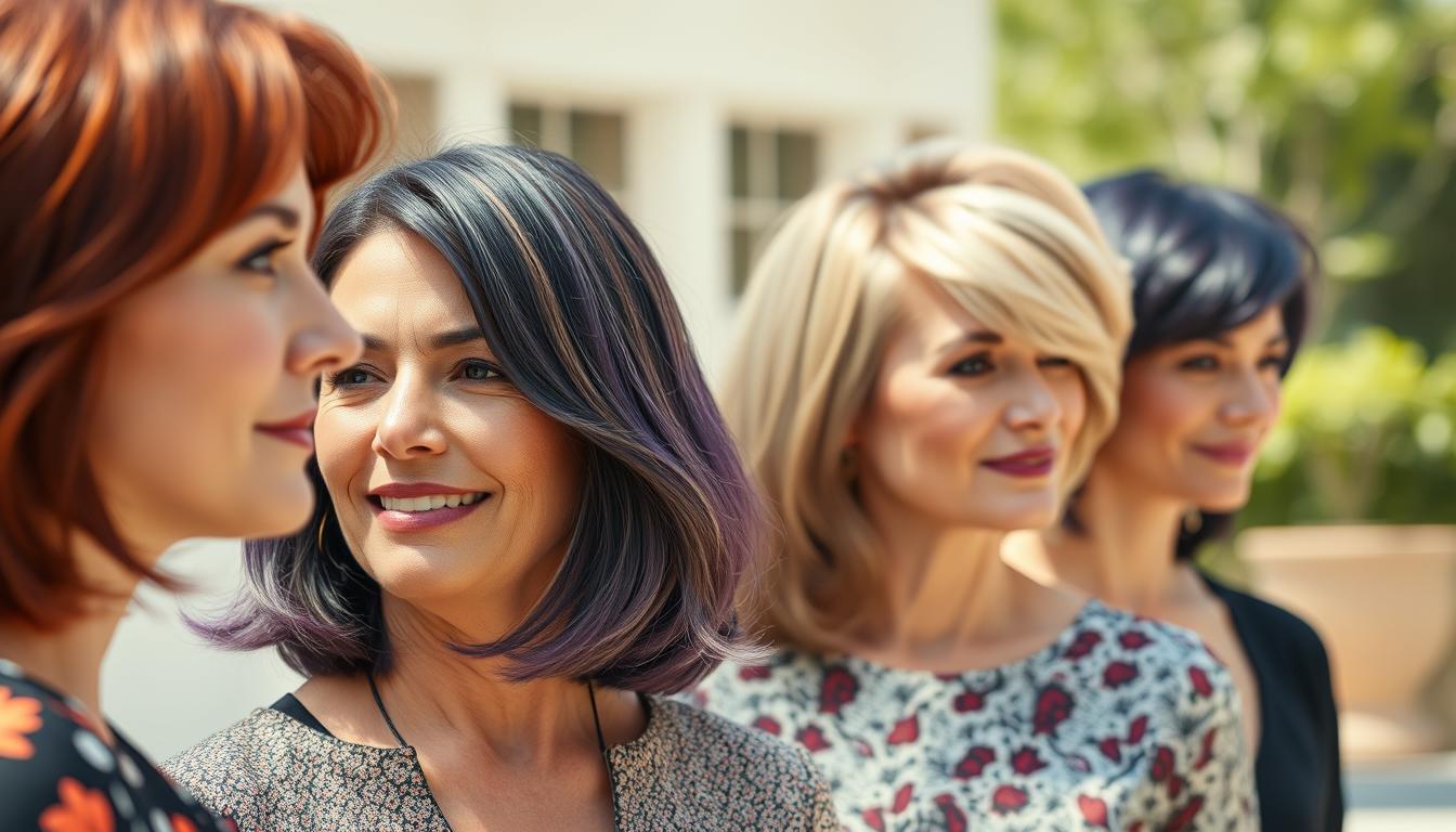 moderne frisuren für reife frauen